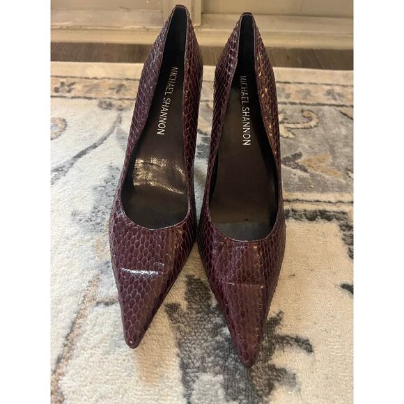 Michael Shannon Purple Heels - Picture 1 of 3